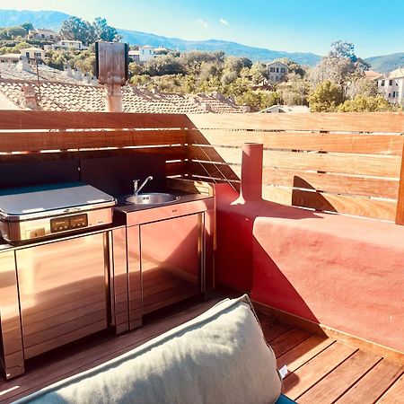 Pepites Bastiaises Piazza D'A Appartement Roof Top Vue Mer Bastia  Bagian luar foto