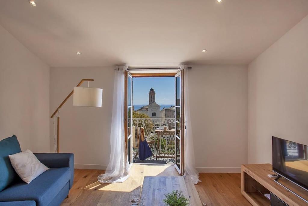 Pepites Bastiaises Piazza D'A Appartement Roof Top Vue Mer Bastia  Bagian luar foto