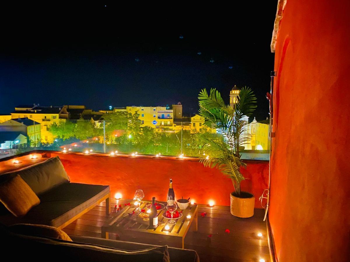 Pepites Bastiaises Piazza D'A Appartement Roof Top Vue Mer Bastia  Bagian luar foto